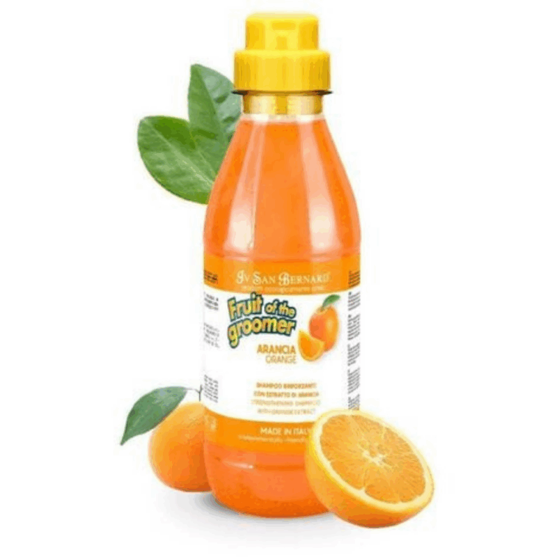 iv san bernard fruit of the groomer Orange shampoo og mask sæt