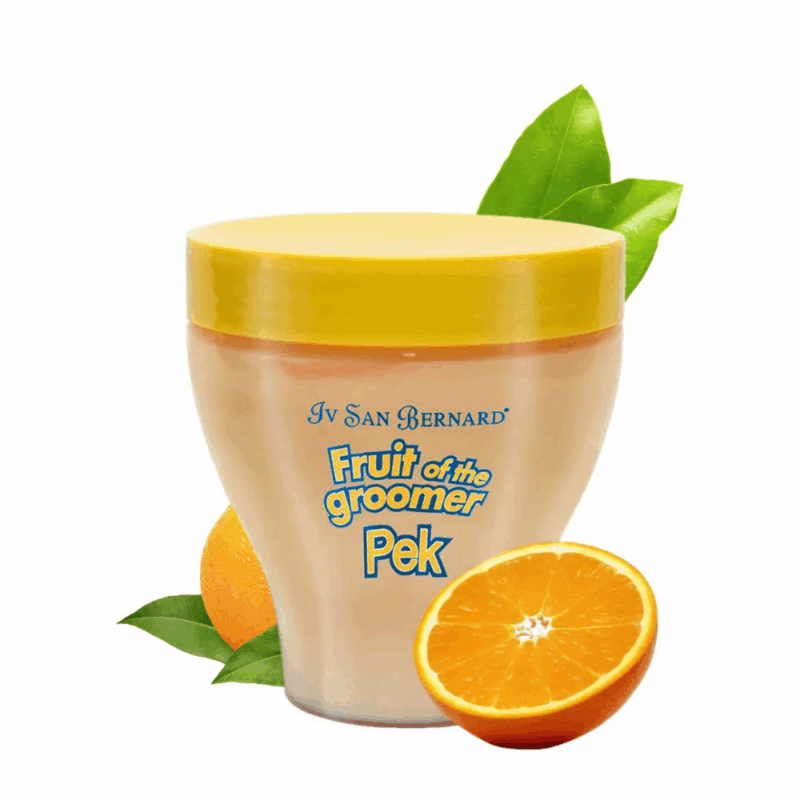 iv san bernard fruit of the groomer Orange shampoo og mask sæt - Billede 2